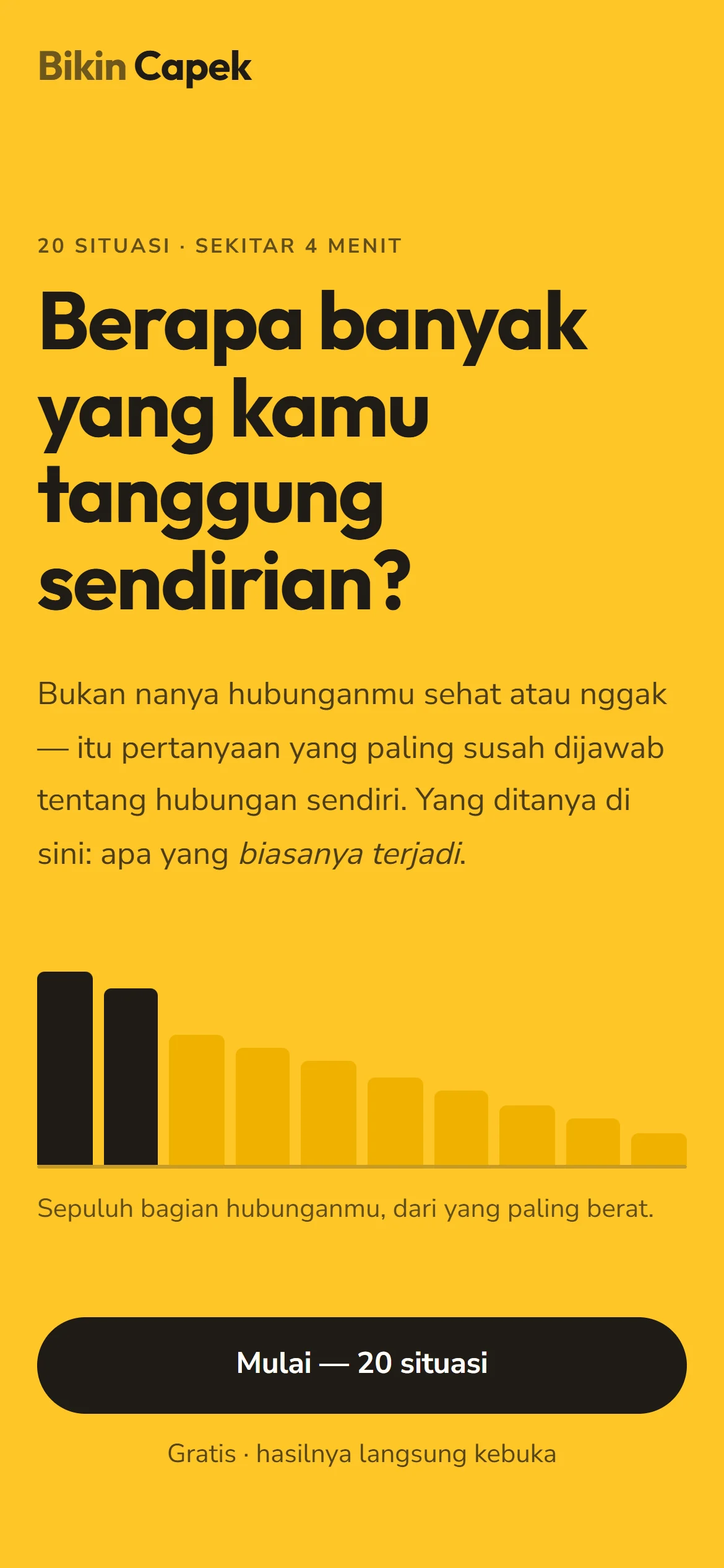 Bikin Capek di layar ponsel